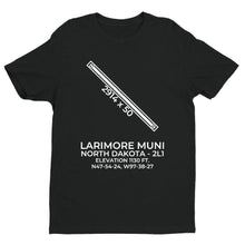 Load image into Gallery viewer, 2l1 larimore nd t shirt, Black