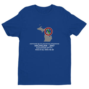 HOFFMAN'S BLACK MOUNTAIN AERODROME outside CHEBOYGAN; MICHIGAN (2M7) T-Shirt