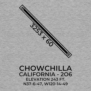 2o6 chowchilla ca t shirt, Gray