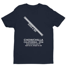 Load image into Gallery viewer, 2o6 chowchilla ca t shirt, Navy
