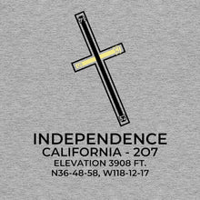 Load image into Gallery viewer, 2o7 independence ca t shirt, Gray