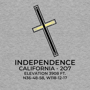 2o7 independence ca t shirt, Gray