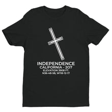 Load image into Gallery viewer, 2o7 independence ca t shirt, Black