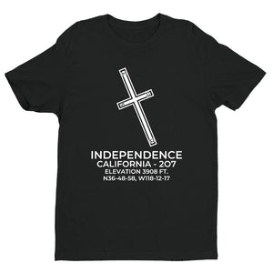 2o7 independence ca t shirt, Black