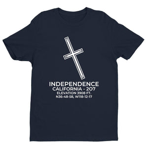 2o7 independence ca t shirt, Navy