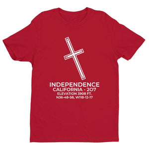 2o7 independence ca t shirt, Red