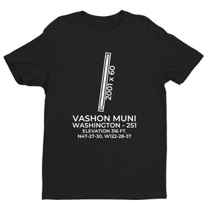 2s1 vashon wa t shirt, Black