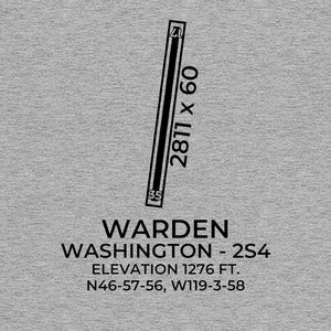 2s4 warden wa t shirt, Gray