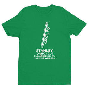 2u7 stanley id t shirt, Green
