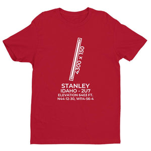 2u7 stanley id t shirt, Red