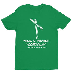 2v6 yuma co t shirt, Green