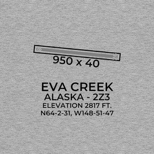 2Z3 facility map in EVA CREEK; ALASKA