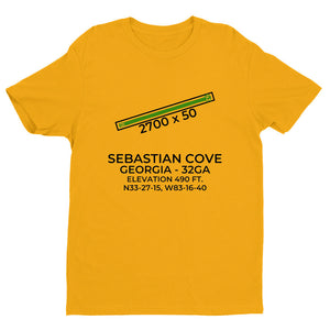 SEBASTIAN COVE (32GA) near EATONTON; GEORGIA (GA) T-Shirt