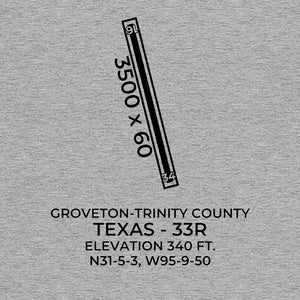 33R facility map in GROVETON; TEXAS
