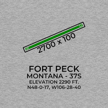 Load image into Gallery viewer, 37S facility map in FORT PECK; MONTANA