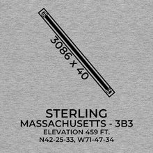 Load image into Gallery viewer, 3b3 sterling ma t shirt, Gray