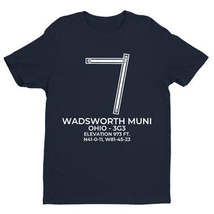 3g3 wadsworth oh t shirt, Navy
