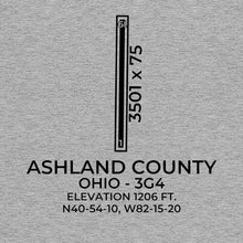 Load image into Gallery viewer, 3g4 ashland oh t shirt, Gray