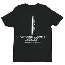 Load image into Gallery viewer, 3g4 ashland oh t shirt, Black