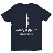 Load image into Gallery viewer, 3g4 ashland oh t shirt, Navy