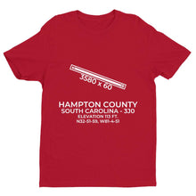 Load image into Gallery viewer, 3j0 hampton sc t shirt, Red