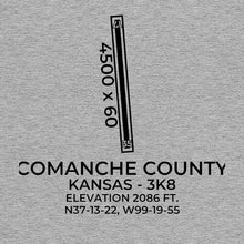 Load image into Gallery viewer, 3k8 coldwater ks t shirt, Gray