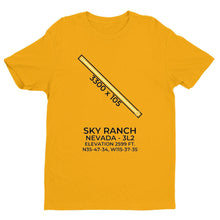 Load image into Gallery viewer, 3l2 sandy valley nv t shirt, Yellow