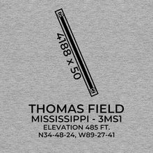Load image into Gallery viewer, 3ms1 holly springs ms t shirt, Gray