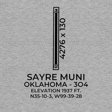 Load image into Gallery viewer, 3O4 facility map in SAYRE; OKLAHOMA