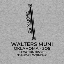 Load image into Gallery viewer, 3O5 facility map in WALTERS; OKLAHOMA