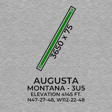 Load image into Gallery viewer, 3u5 augusta mt t shirt, Gray