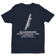 Load image into Gallery viewer, 3w6 bladenboro nc t shirt, Navy