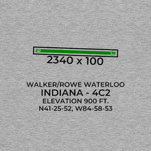 Load image into Gallery viewer, 4c2 waterloo in t shirt, Gray