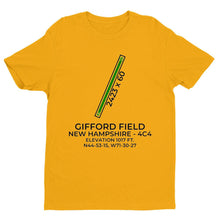 Load image into Gallery viewer, 4c4 colebrook nh t shirt, Yellow