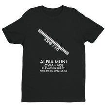 Load image into Gallery viewer, 4c8 albia ia t shirt, Black