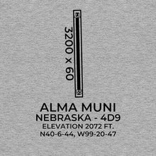 Load image into Gallery viewer, 4d9 alma ne t shirt, Gray