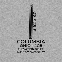 Load image into Gallery viewer, 4g8 columbia station oh t shirt, Gray