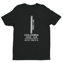 Load image into Gallery viewer, 4g8 columbia station oh t shirt, Black
