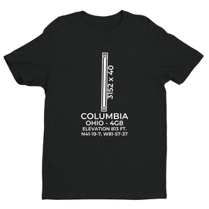 4g8 columbia station oh t shirt, Black