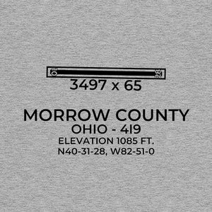 4i9 mount gilead oh t shirt, Gray