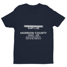 Load image into Gallery viewer, 4i9 mount gilead oh t shirt, Navy