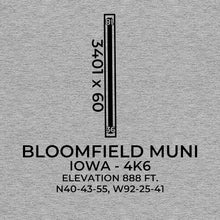 Load image into Gallery viewer, 4K6 facility map in BLOOMFIELD; IOWA