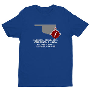 MC CURTAIN COUNTY RGNL in IDABEL; OKLAHOMA (4O4) T-Shirt