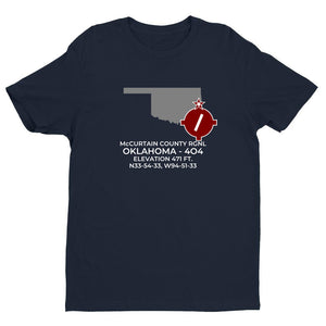 MC CURTAIN COUNTY RGNL in IDABEL; OKLAHOMA (4O4) T-Shirt