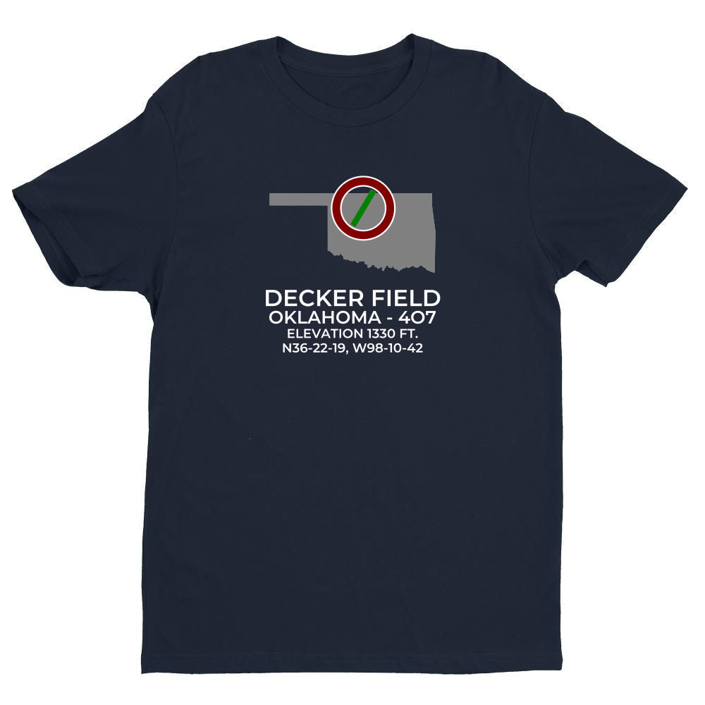 DECKER FIELD in MENO; OKLAHOMA (4O7) T-Shirt