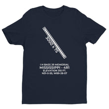 Load image into Gallery viewer, 4r1 lumberton ms t shirt, Navy