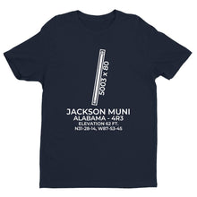 Load image into Gallery viewer, 4r3 jackson al t shirt, Navy