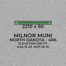 Load image into Gallery viewer, 4R6 facility map in MILNOR; NORTH DAKOTA