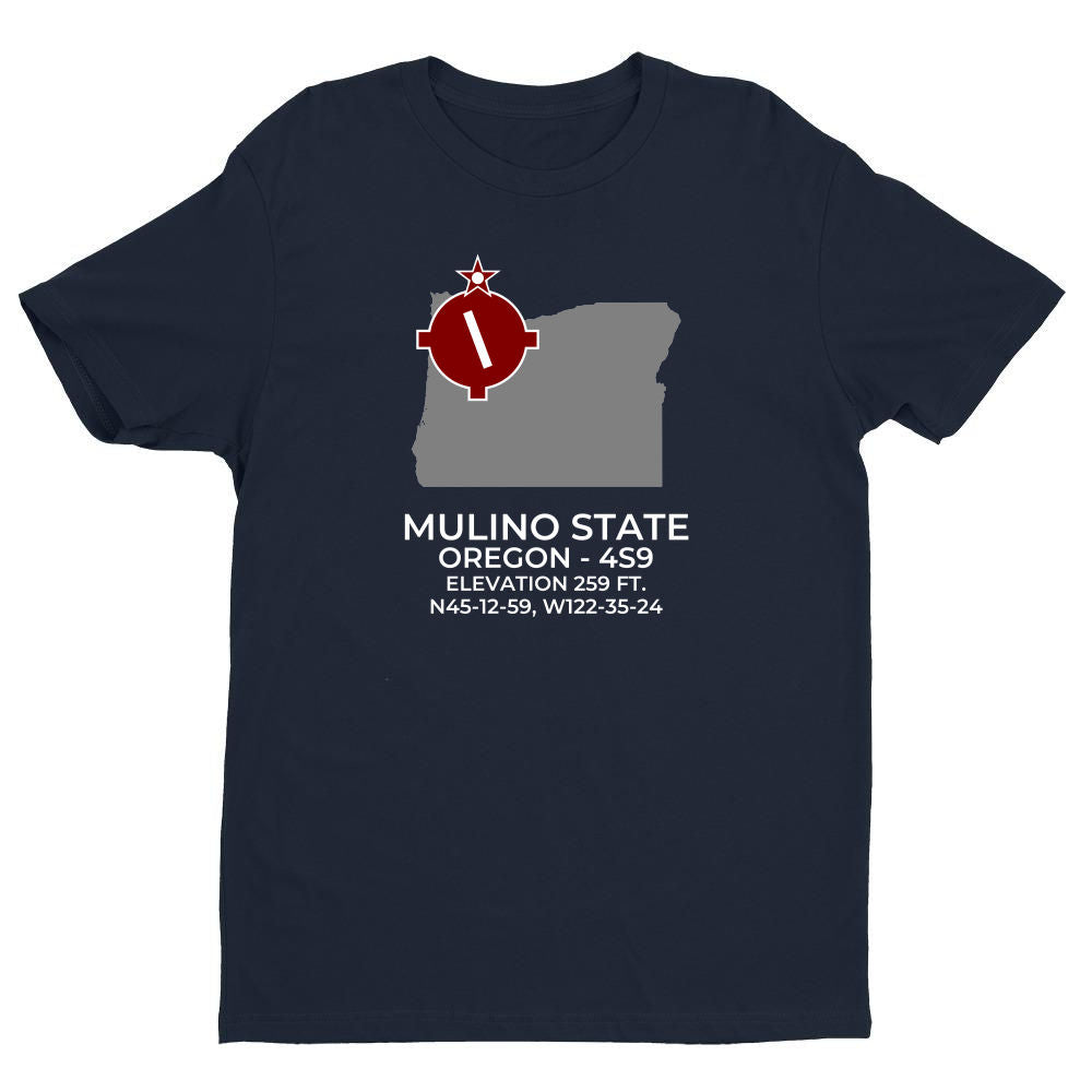 MULINO STATE outside PORTLAND-MULINO; OREGON (4S9) T-Shirt