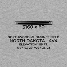 Load image into Gallery viewer, 4V4 facility map in NORTHWOOD; NORTH DAKOTA